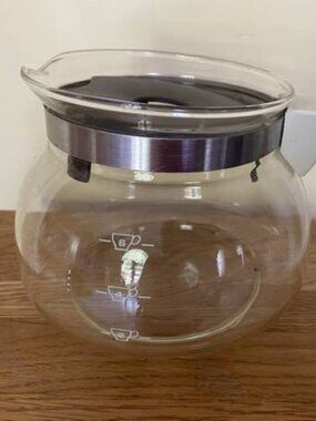 Vintage 6 cup glass coffee pot